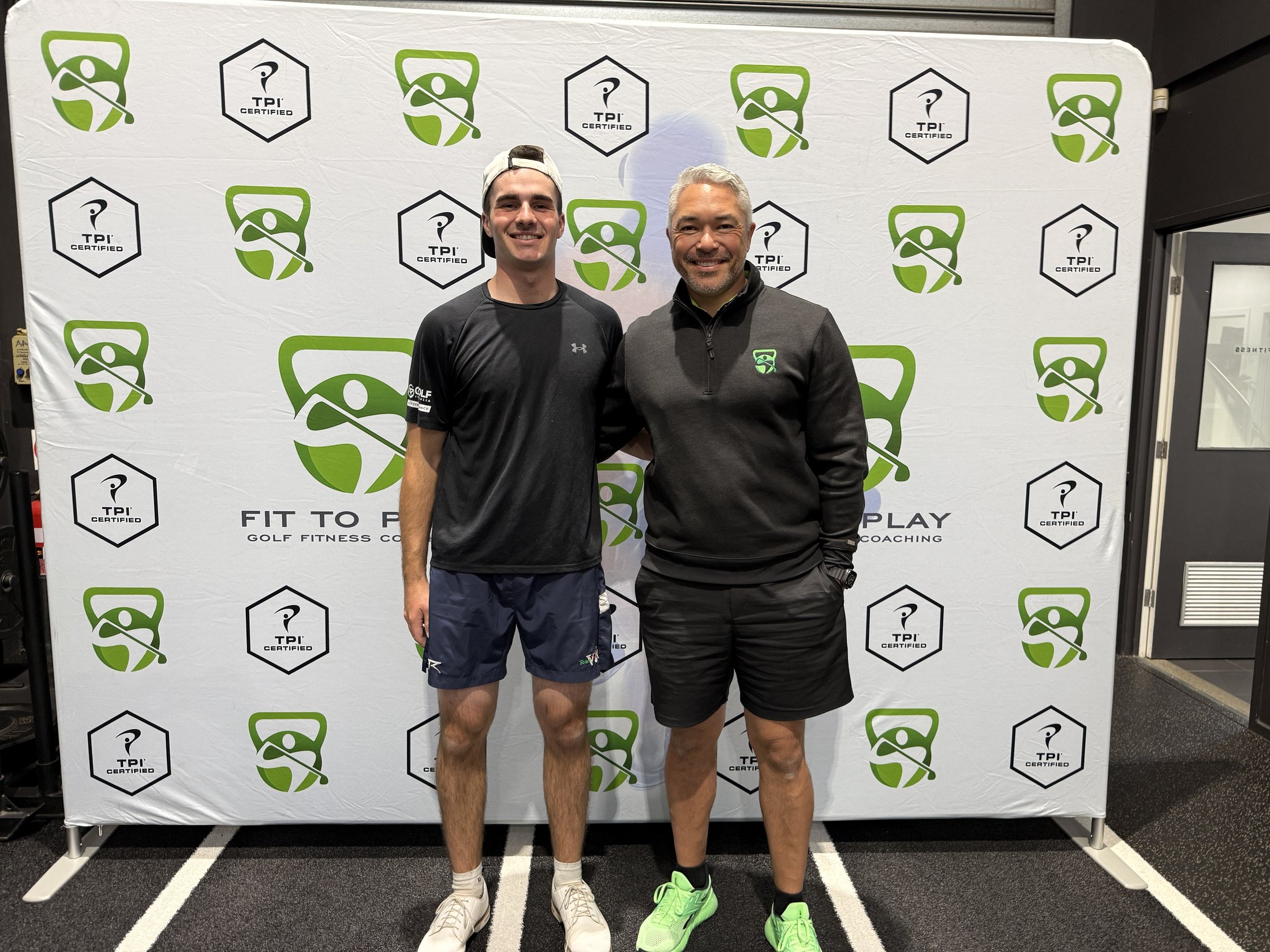 Hamish Farquharson and Adam Weeks at Fit To Play